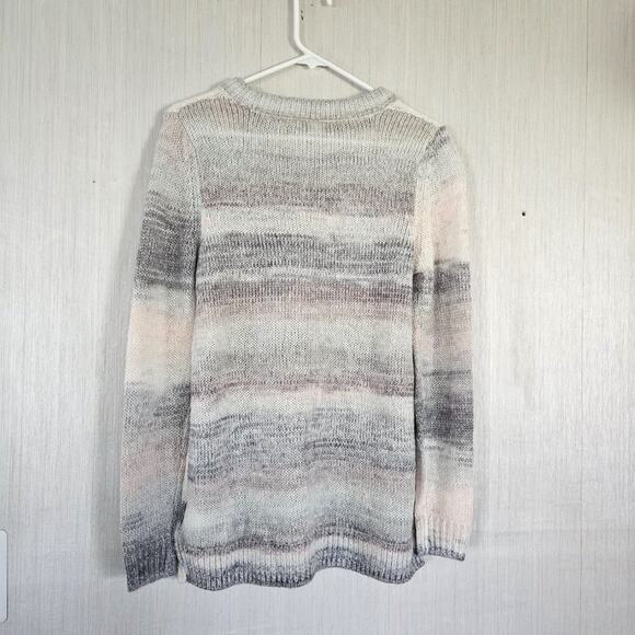 GAP Forever Cozy Sweater Crew Neck Space Dye Long Sleeve - size S - NWOT - Picture 3 of 7